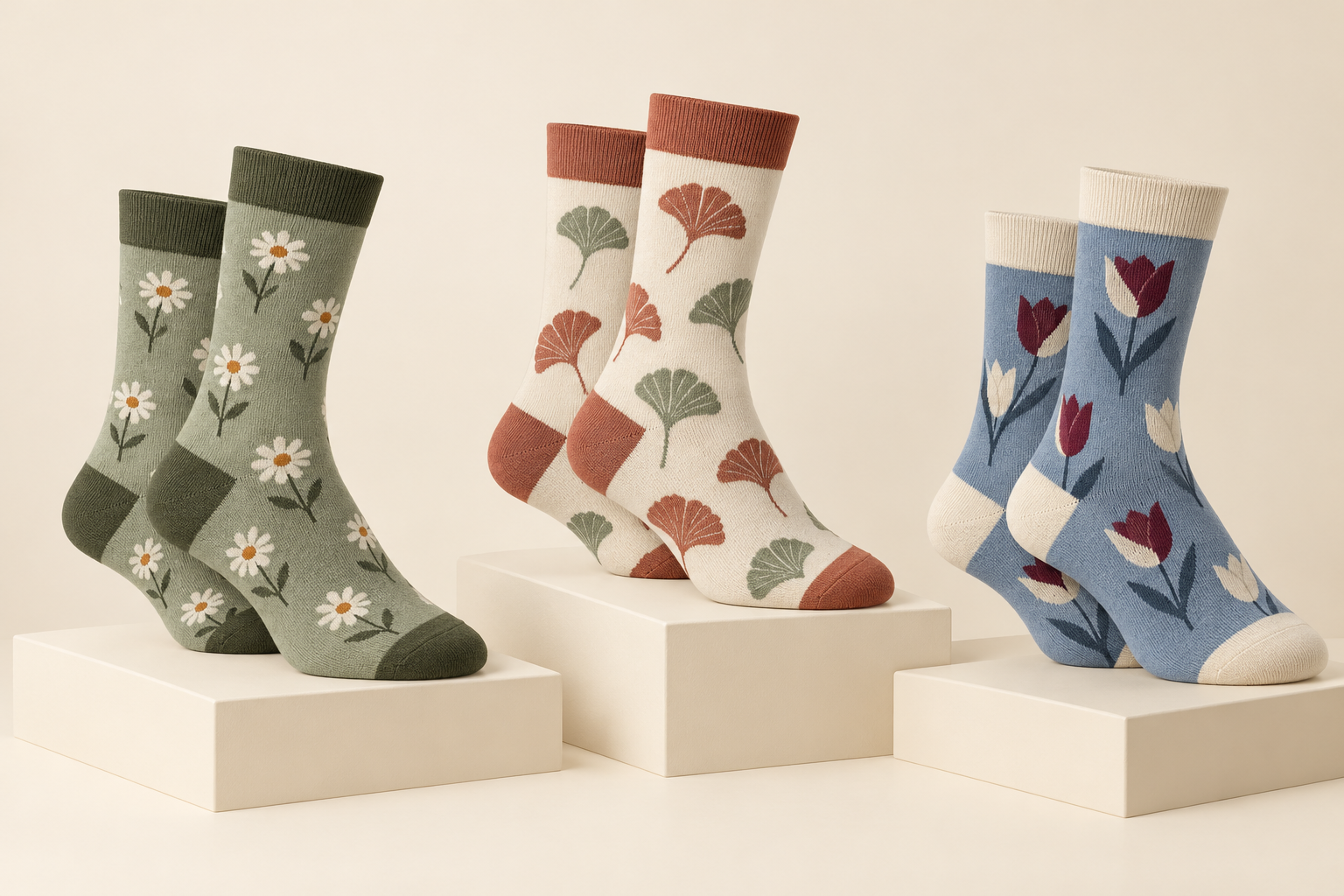 Garden Days · Leaves and flowers